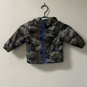 OshKosh B'Gosh toddler boy's fleece-lined jacket Camo